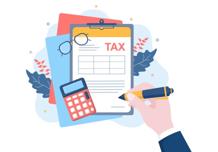 Tax,Form,Of,State,Government,Taxation,With,Forms,,Calendar,,Audit,